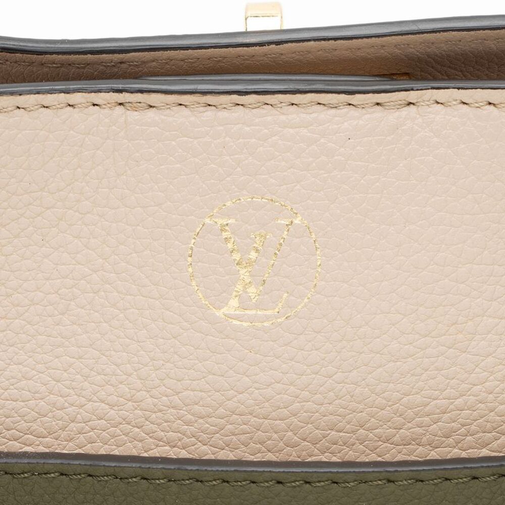 Louis Vuitton Calfskin Monogram Canvas On My Side MM Tote - Picture 10 of 14